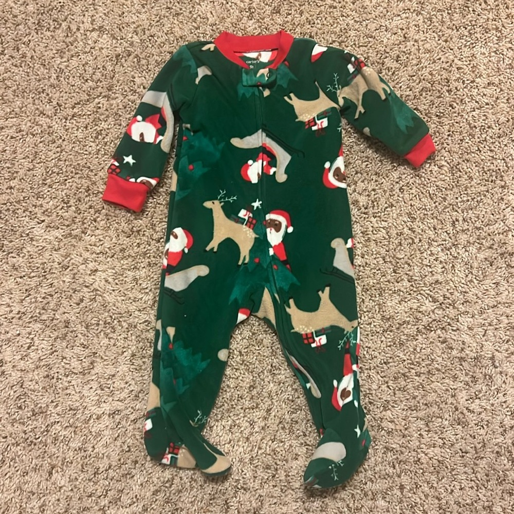 Carters baby pajamas 9M